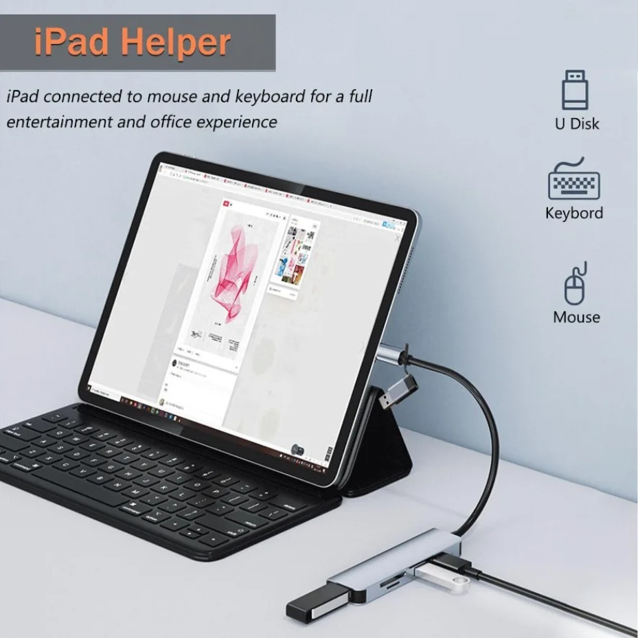 5/7/8 in 1 USB-Cハブ、3.0 SD/TFカー - Office Xp のレビューと価格