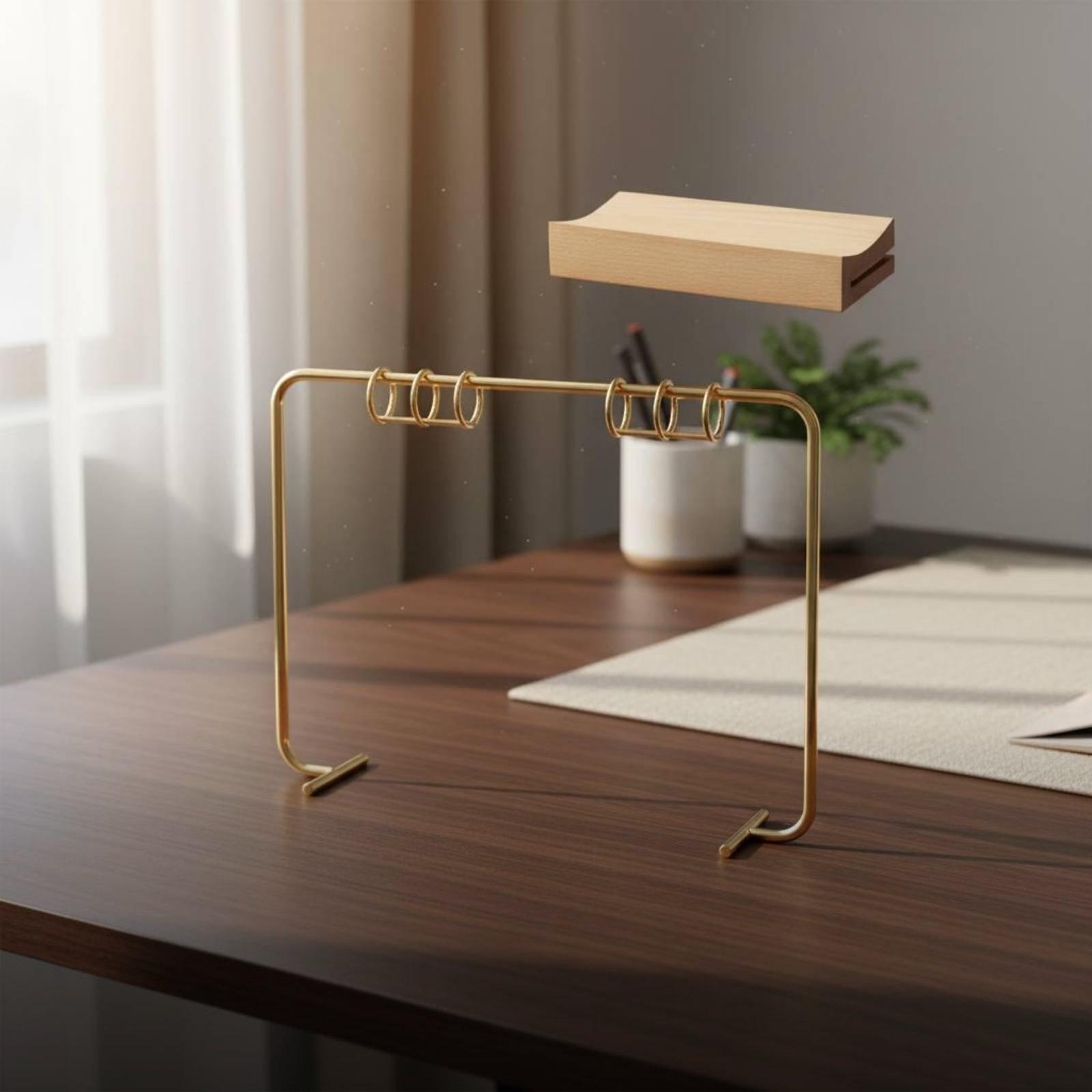 木製ベースカレンダースタンド 安定した手作りの卓上カレンダー - Office Tech Gadgets のレビューと価格