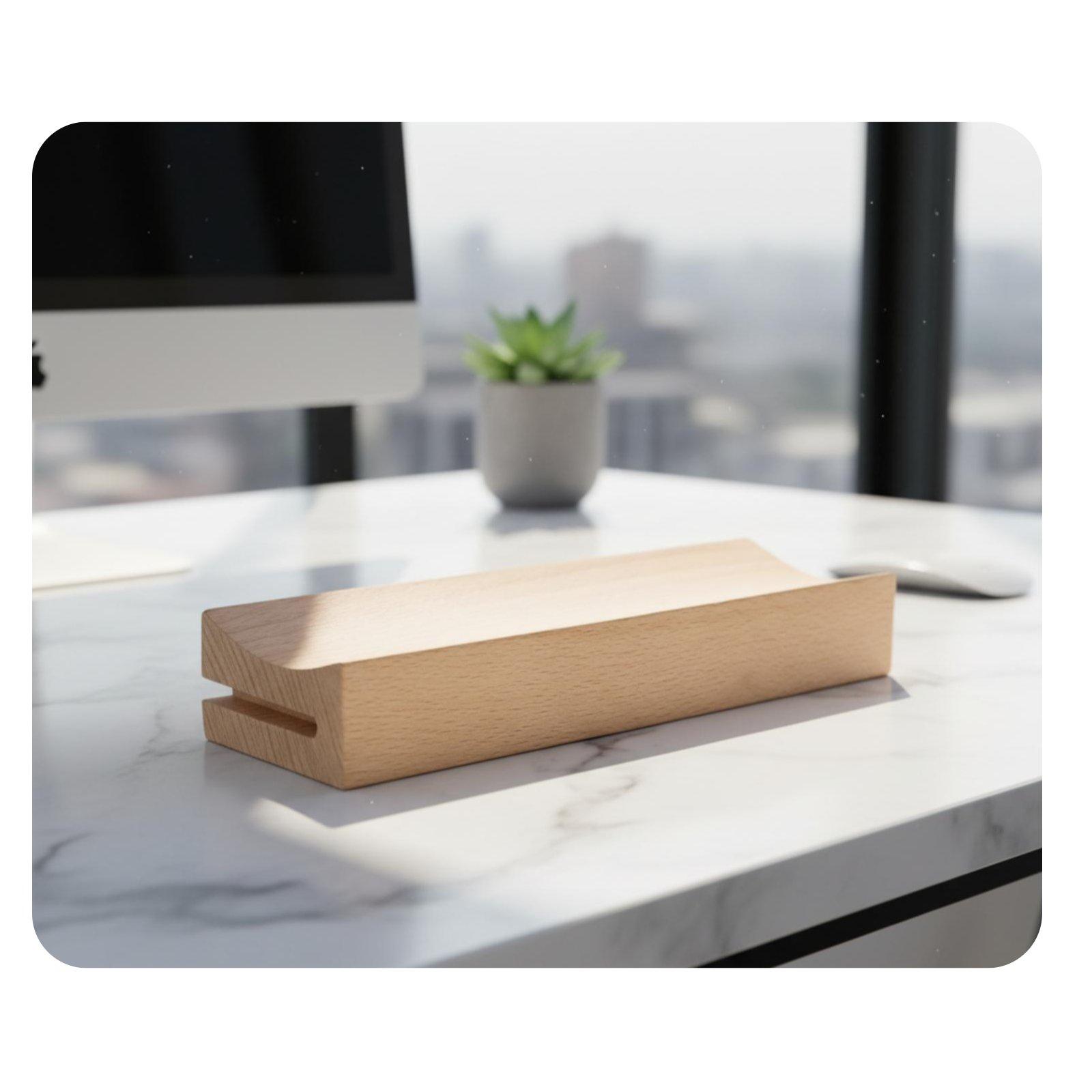 木製ベースカレンダースタンド 安定した手作りの卓上カレンダー - Office Tech Gadgets のレビューと価格